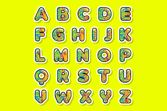 Bugaboo Font PNG with transparent background - Preview 1