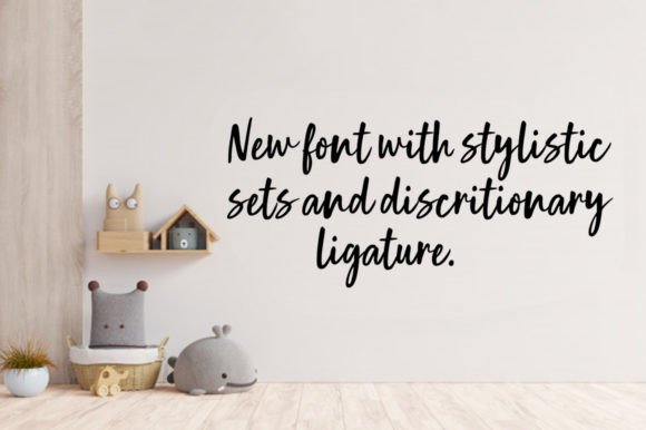 Cinthia Font PNG with transparent background - Preview 3