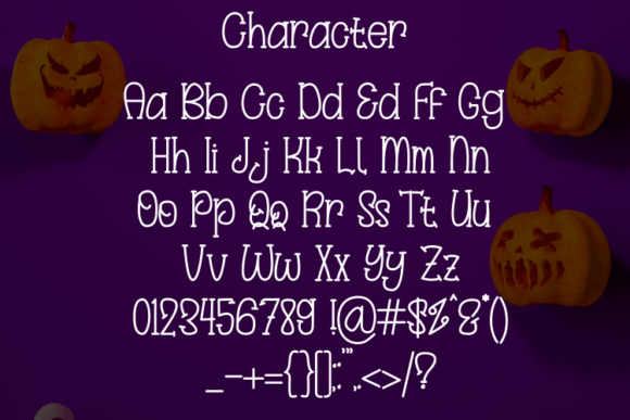 Demit Halloween Font - Preview 1