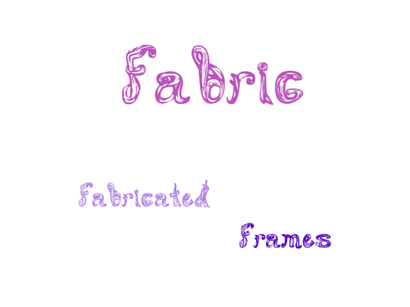 Fabric Font - Preview 3
