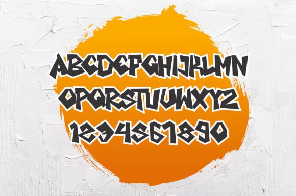 Gear Four Font - Preview 1