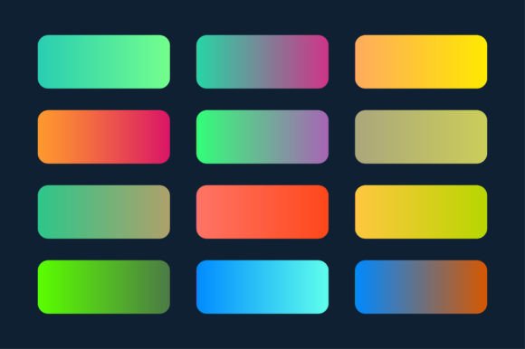 Gradient Color Vector 1 Graphic Graphic Templates By Salman Graphics