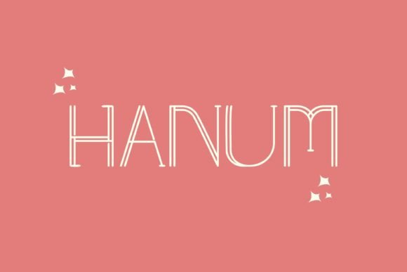 Hanum Font - Preview 1