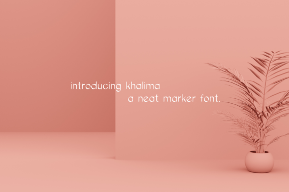 Khalima Font PNG with transparent background - Preview 1
