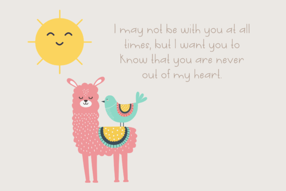 Llama Cottage Font PNG with transparent background - Preview 2