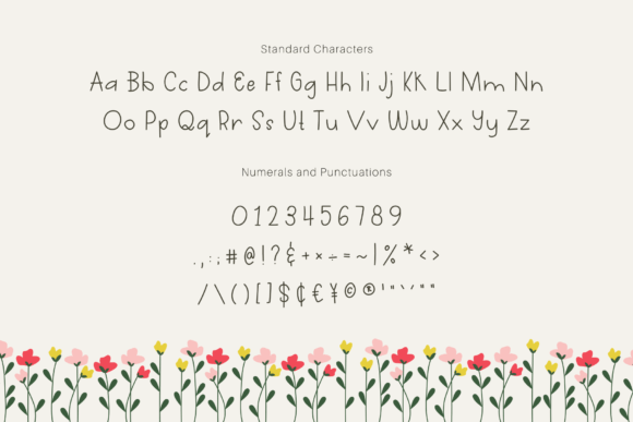 Llama Cottage Font PNG with transparent background - Preview 6