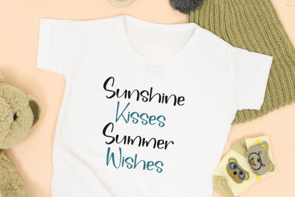 Moonstera Font PNG with transparent background - Preview 6