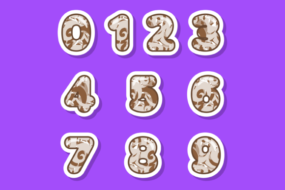 Pompadour Font PNG with transparent background - Preview 2