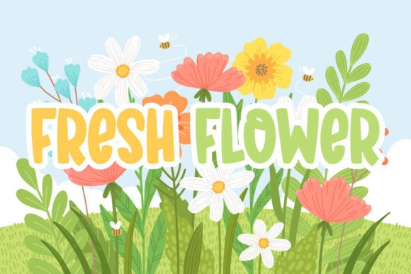 Pretty Orchid Font PNG with transparent background - Preview 3
