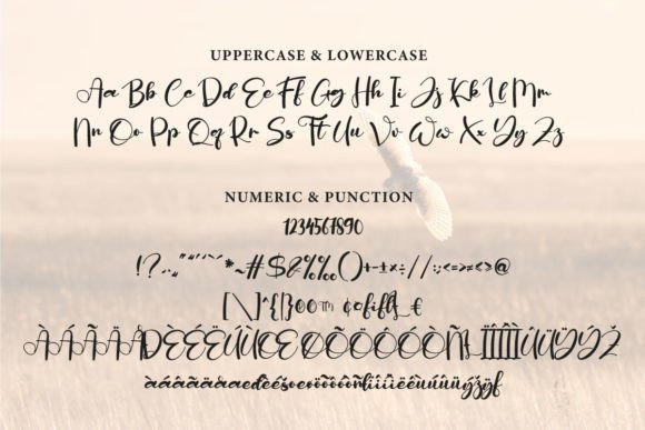 Propose Font PNG with transparent background - Preview 6