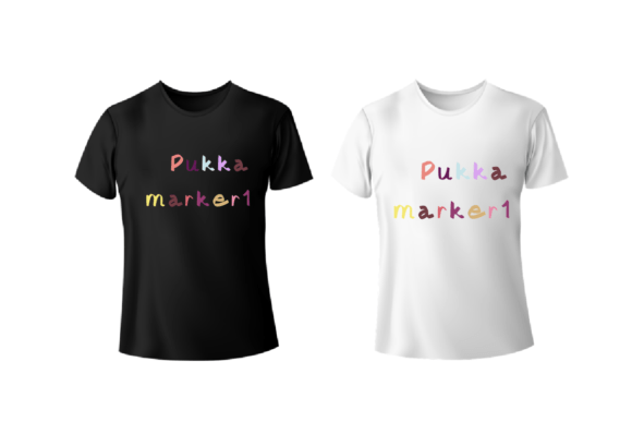 Pukkamarker1 Font PNG with transparent background - Preview 3