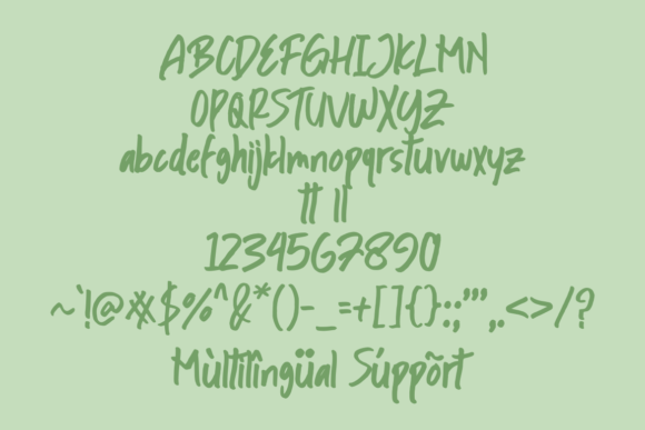 Ramban Bayem Font PNG with transparent background - Preview 4