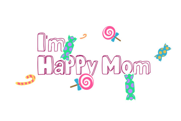 Ristea Fat Font PNG with transparent background - Preview 2