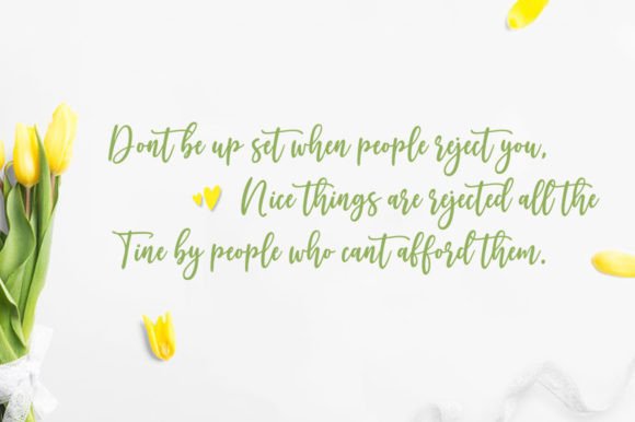 Satimela Font PNG with transparent background - Preview 6
