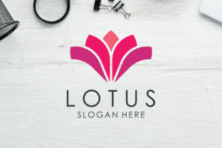 Lotus Logo Design and Icon Set. Graphic by BaronStudio · Creative Fabrica