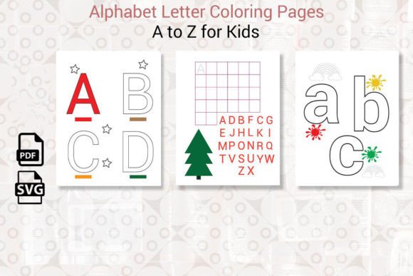 Two Letter Words Tracing Worksheets Graphic by Kdp Vibe · Creative Fabrica