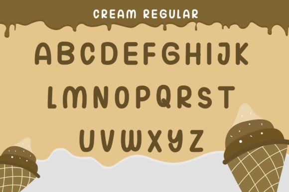 Cream Font - Preview 2