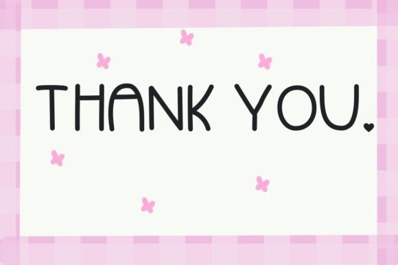 Cute Love Font - Preview 5