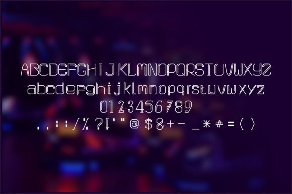Janitra Font - Preview 1