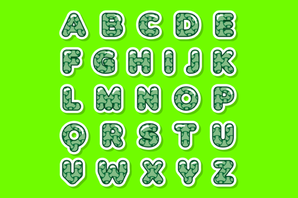 Japanese Weave Font PNG with transparent background - Preview 1