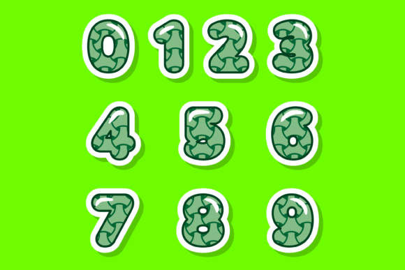 Japanese Weave Font PNG with transparent background - Preview 2