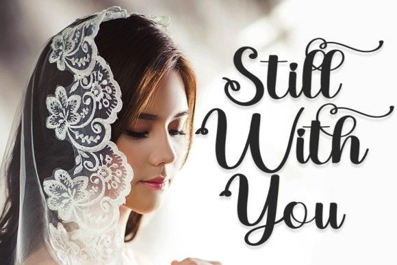Pretty Vintage Font PNG with transparent background - Preview 3