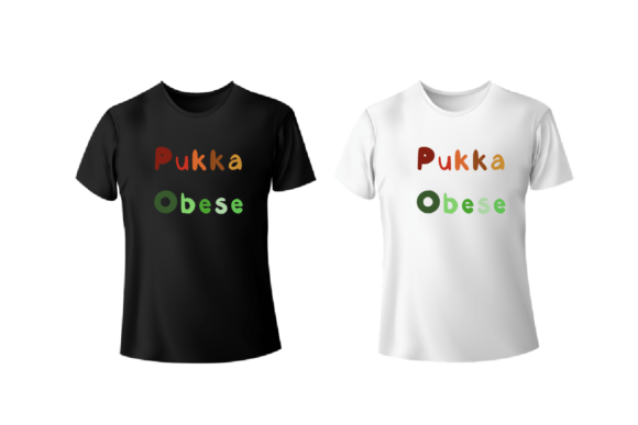 Pukka Obese Font font preview - 3