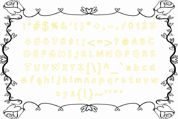 Pukka Roundish Font PNG with transparent background - Preview 3