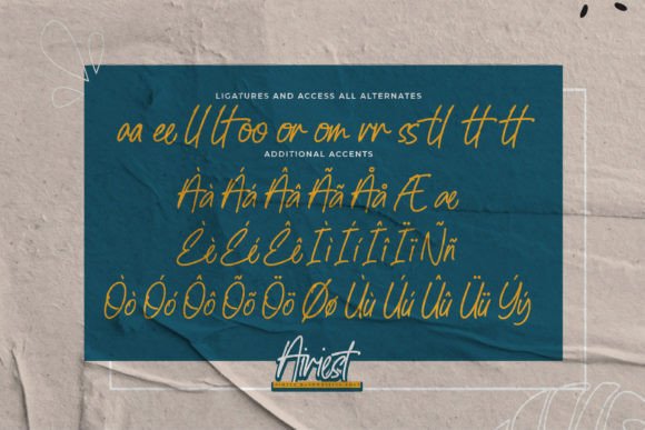 Airiest Font - Preview 6