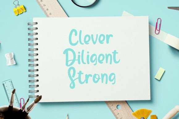 Back to School Font - Preview 3