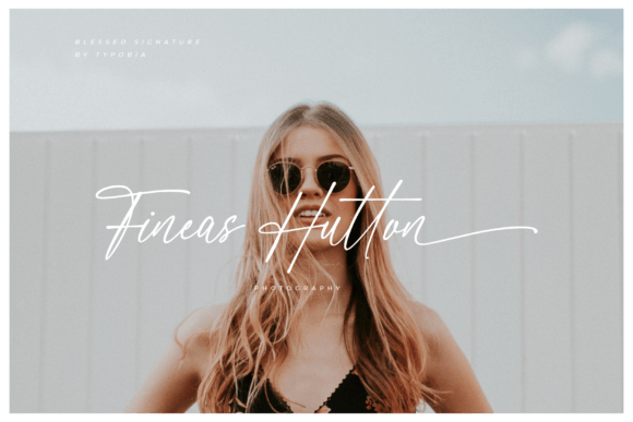 Blessed Signature Font - Preview 6