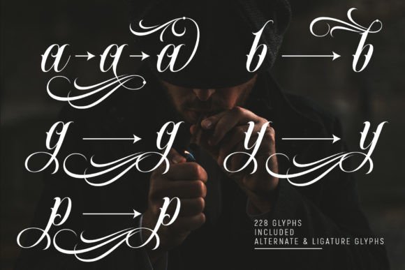 Bougenville Font - Preview 3