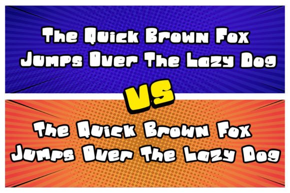 Cartoon 1980s Font - Preview 2