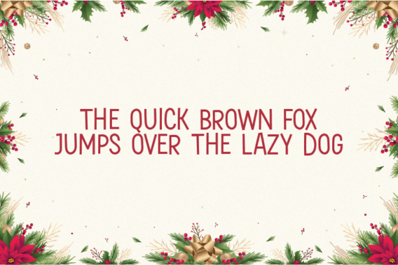 Christmas Holiday Font - Preview 3