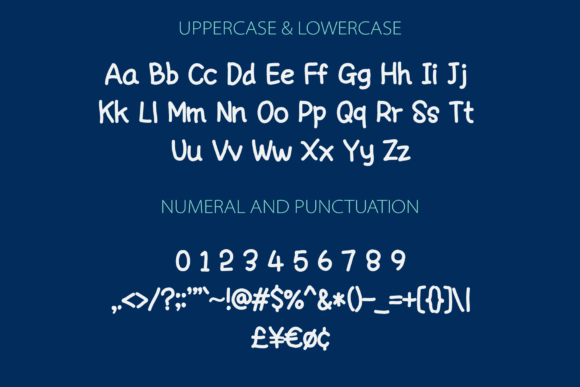 Chubpencil Font - Preview 1