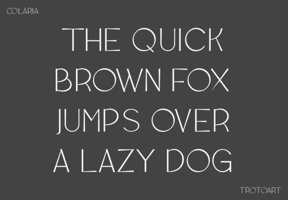 Colaria Font - Preview 4