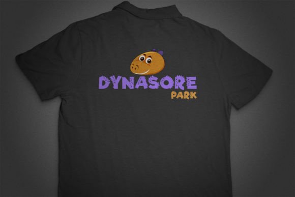 Cute Dinosaur Font PNG with transparent background - Preview 3