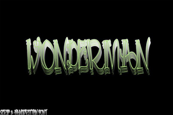 Flaw Some Font - Preview 5