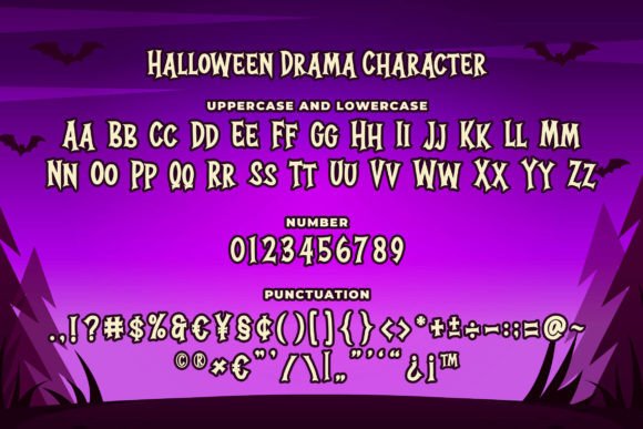 Halloween Drama Font - Preview 4