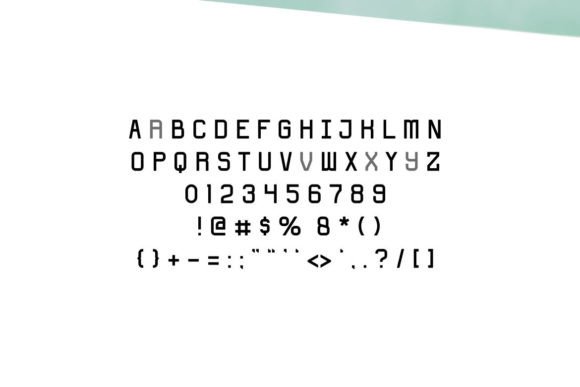 Indent Font PNG with transparent background - Preview 1