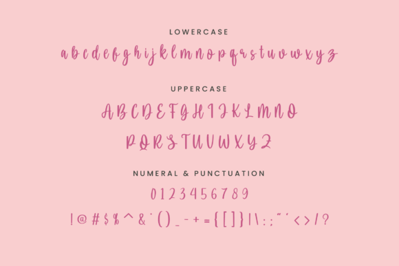 Love Simba Font PNG with transparent background - Preview 1
