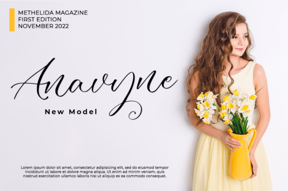 Miralossa Font PNG with transparent background - Preview 3