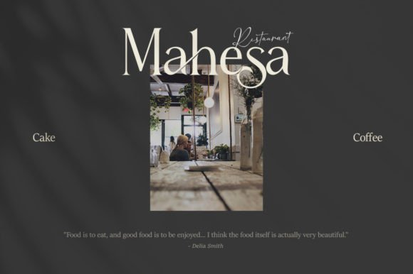 Rose Madina Font font preview - 6