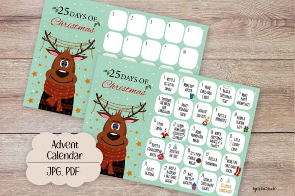 Christmas Advent Calendar, Kids Advent