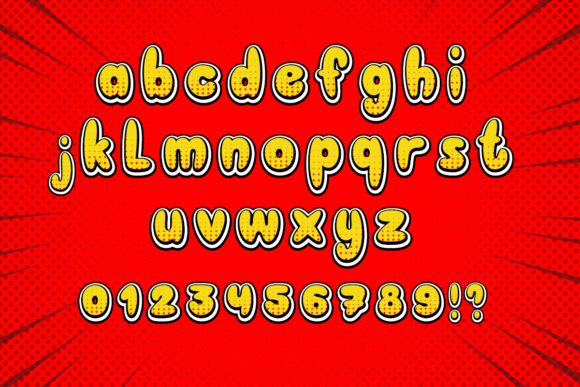 Comic Font - Preview 2