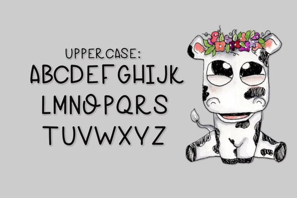 Cow Pies Font - Preview 4