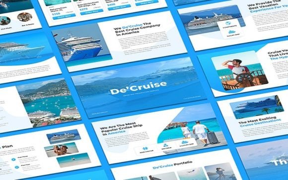 DeCruise Cruise Ship Google Slide