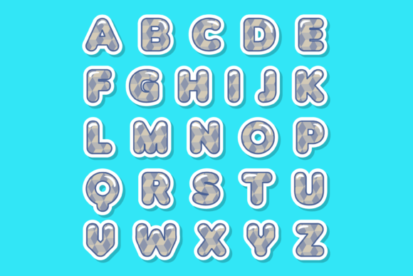 Diamond Cube Font - Preview 1