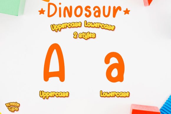 Dinosaur Font - Preview 1