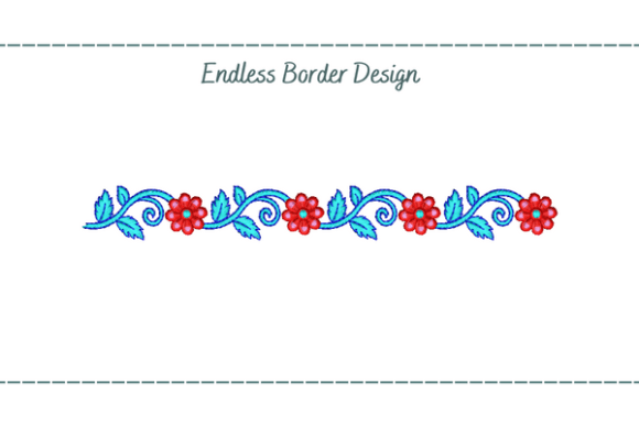 Endless Floral Border